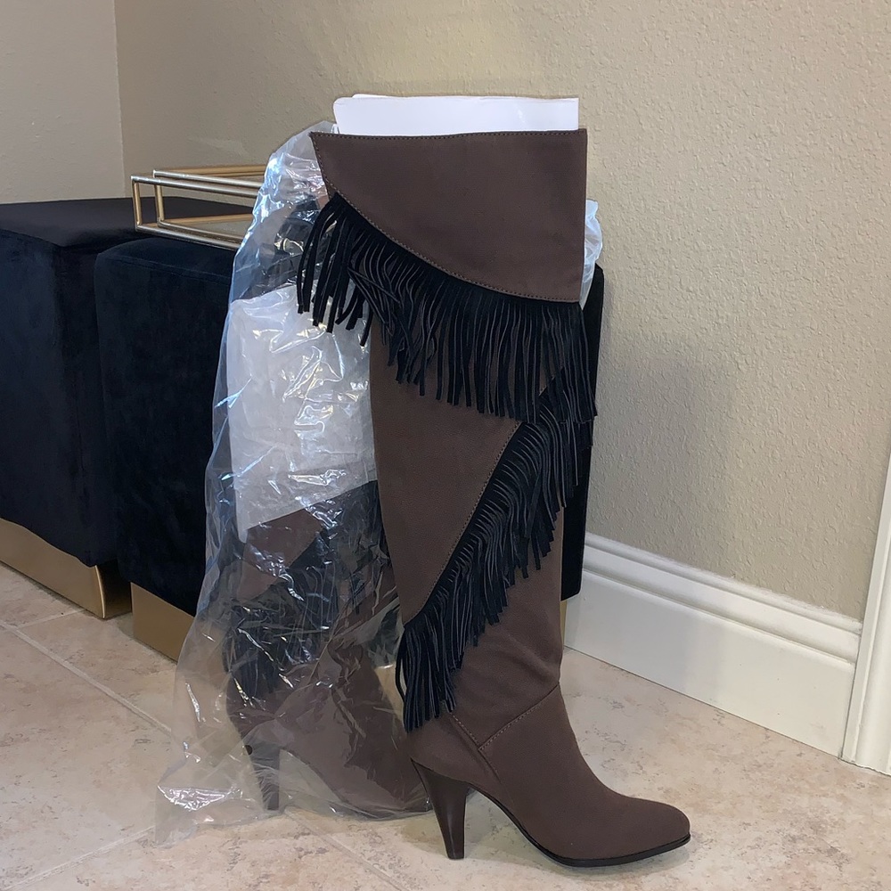 Colin Stuart Olive Boots